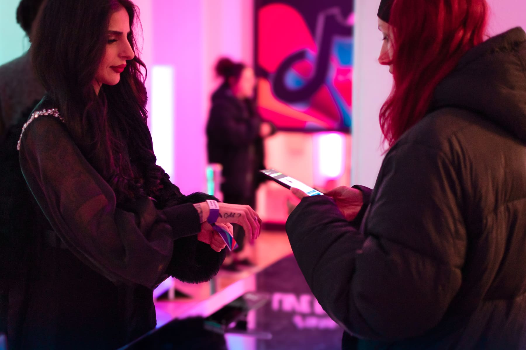 TikTok LIVE Fest guests at a London venue