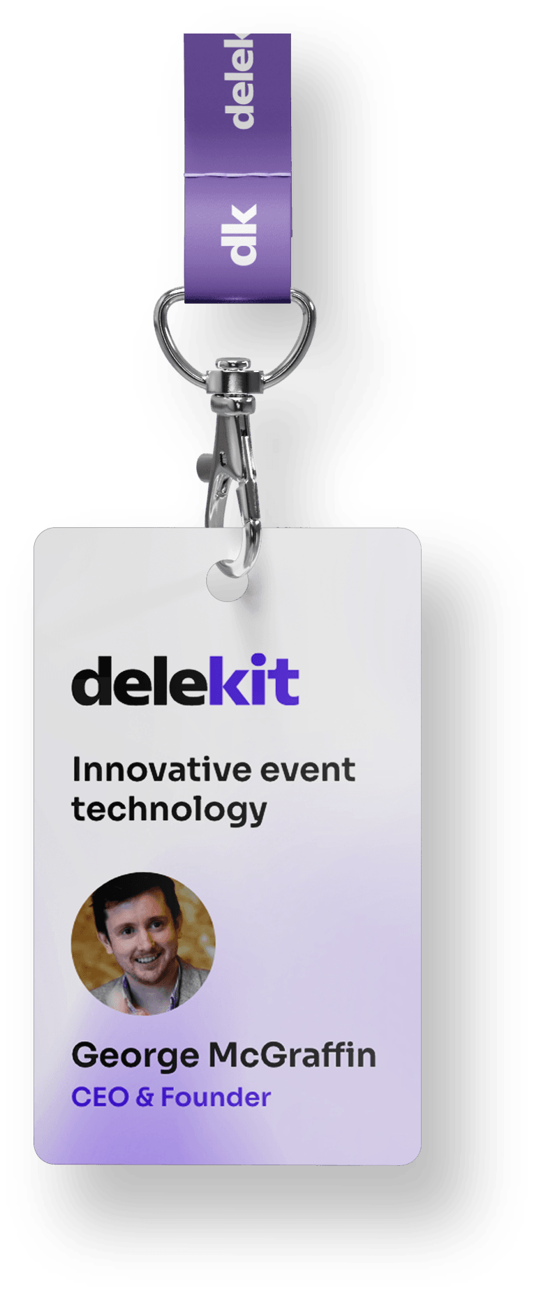 George McGraffin, founder of Delekit